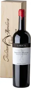 Вино Produttori di Manduria Lirica Primitivo di Manduria DOP, wooden box, 2019, 1.5 л