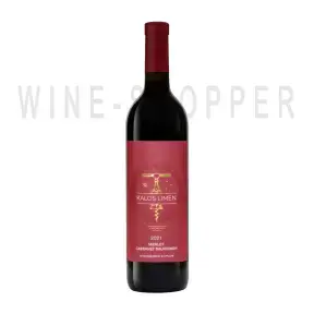 Вино Kalos Limen Merlot & Cabernet Sauvignon 2021 0.75 л