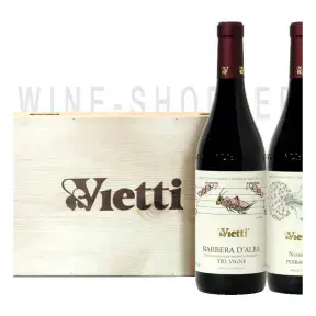 Вино Набор Vietti Barbera + Nebbiolo в подарочной упаковке 0.75 л