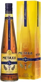 Бренди Metaxa 5*, gift box, 0.7 л