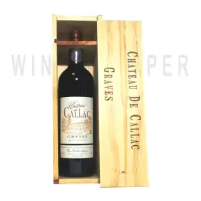 Вино Chateau de Callac Graves AOC 2016 wooden box 1.5 л