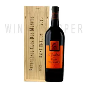 Вино L'Excellence Clos des Menuts Saint-Emilion Grand Cru AOC 2015 wooden box 1.5 л