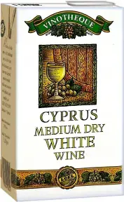 Вино Loel, Vinotheque Cyprus​​​​​​​ Medium Dry White, Tetra Pak, 1 л