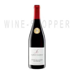 Вино Bimmerle Siegbert Bimmerle Spatburgunder Rotwein Trocken QbA 0.75 л