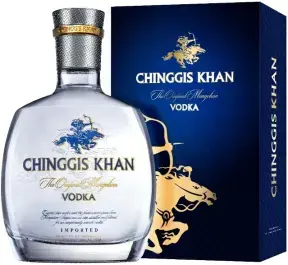 Водка Chinggis Khan gift box 0.7 л