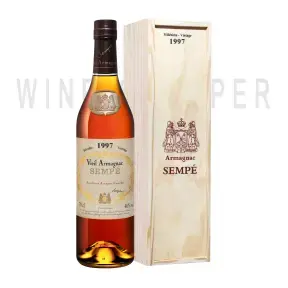 Арманьяк Sempe Vieil Armagnac 1997 wooden box 0.7 л
