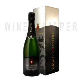 Игристое вино Casata Monfort Brut Trento DOC gift box 0.75 л