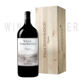 Вино Argentiera Villa Donoratico 2020 wooden box 6 л