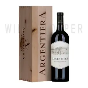 Вино Argentiera Bolgheri Superiore DOC wooden box 2019 3 л