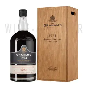 Портвейн Graham's Single Harvest Tawny Port 1974 wooden box 4.5 л