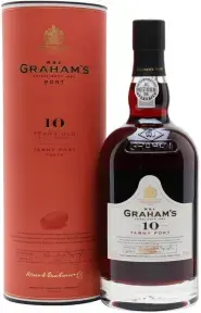 Портвейн Graham's, 10 Year Old Tawny Port, gift box, 0.75 л