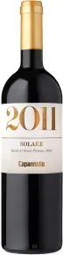 Вино Capannelle Solare Vino da Tavola di Toscana Rosso IGT Sangiovese, 2011, 0.75 л
