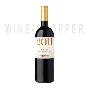 Вино Capannelle Solare Vino da Tavola di Toscana Rosso IGT Sangiovese, 2011, 0.75 л