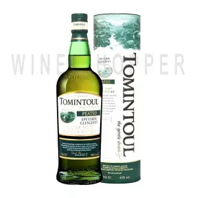 Виски Tomintoul Speyside Peatet gift tube 0.7 л