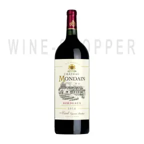 Вино Chateau Mondain Bordeaux AOC 2018 1.5 л
