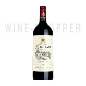 Вино Sichel Chateau Mondain Bordeaux AOC 2016 1.5 л