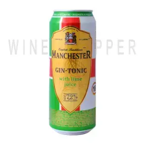 Сидр Manchester Gin-tonic with Lime juice in can 0.45 л