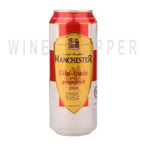 Сидр Manchester Gin-tonic with Grapefruit juice in can 0.45 л