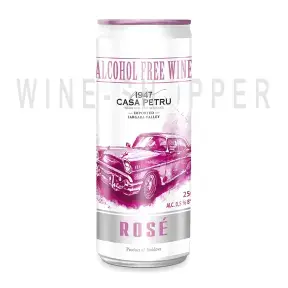  Игристое Вино Casa Petru Rose Alcohol Free in can 0.25 л