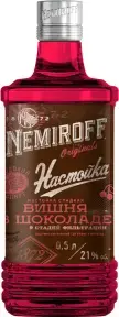 Ликер Немирофф Вишня в Шоколаде настойка сладкая 0.5 л