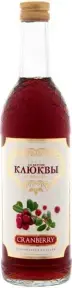 Вино Фаворит Со Вкусом Клюквы на Коньяке, 0.5 л