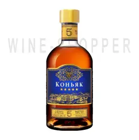 Коньяк КВКЗ Пять Звездочек 0.1 л