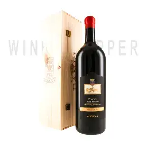 Вино Castello Banfi Poggio alle Mura Brunello di Montalcino DOCG wooden box 2004 1.5 л