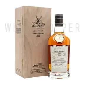 Виски Tomatin Connoisseur's Choice Cask Strength wooden box 1988 0.7 л