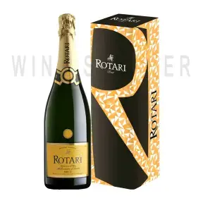 Игристое вино Rotari Riserva Brut Trento DOC 2015 gift box 0.75 л