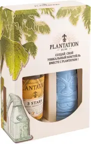  Plantation 3 Stars, gift box with tiki-mug, 0.7 л