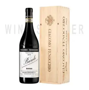 Вино Giacomo Fenocchio Barolo Bussia DOCG wooden box 2018 0.75 л