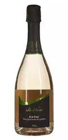 Вино Hic et Nunc Pandemio Spumante Brut Rose, 0.75 л