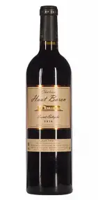 Вино Chateau Haut Baron AOC Saint-Estephe, 2014, 0.75 л