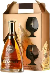 Коньяк Mane 5 Years Old with 2-glass gift box, 0.5 л