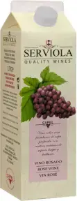 Вино Serviola Rosado Seco, Tetra-Pak, 1 л