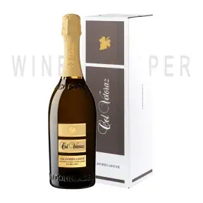 Игристое вино Col Vetoraz Valdobbiadene Prosecco Superiore Extra Dry DOCG gift box 0.75 л