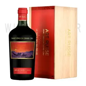 Вино Chateau La Grace Dieu des Prieurs Saint-Emilion Grand Cru AOC 2015 wooden box 0.75 л