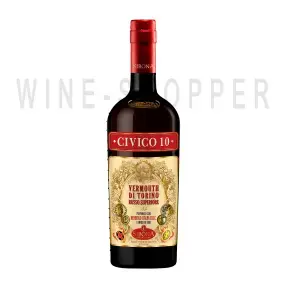 Вермут Sibona Civico 10 Vermouth di Torino Rosso Superiore 0.75 л