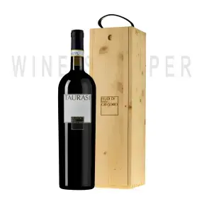 Вино Feudi di San Gregorio Taurasi DOCG 2017 wooden box 1.5 л