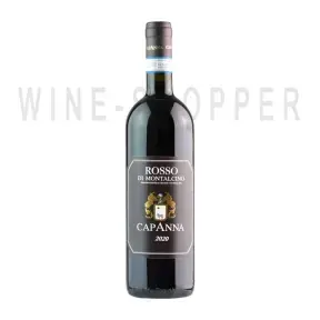 Вино Capanna Rosso di Montalcino DOC 2020 0.75 л