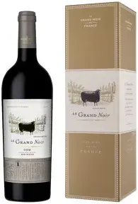 Вино Le Grand Noir GSM, Pays d'Oc IGP, 2019, gift box , 0.75 л