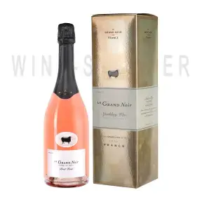 Игристое вино Le Grand Noir Rose Brut Reserve Languedoc AOP gift box 0.75 л