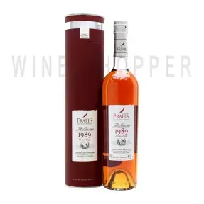 Коньяк Frapin Millesime Cognac Grand Champagne AOC 1989 gift tube 0.7 л
