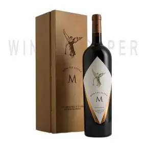 Вино Montes Alpha M Apalta DO 2020 wooden box 1.5 л