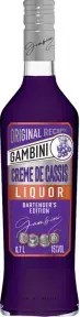 Ликер KVKZ Gambini Creme de Cassis 0.7 л