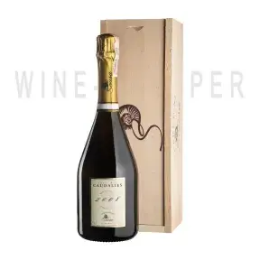 Шампанское De Sousa et Fils Cuvee des Caudalies Millesime Grand Cru Extra Brut Champagne AOC 2008 wooden box 0.75 л