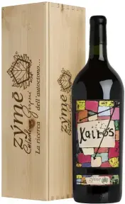 Вино Zyme Kairos Veneto Rosso IGP, 2019, wooden box, 1.5 л