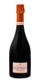 Шампанское Louis Tollet La Grande Cuvee Rose Grand Cru Brut Rose AOC Champagne, 0.75 л