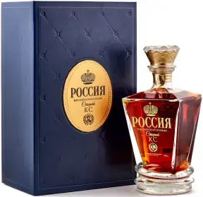 Коньяк Россия КС 15-летний, в подарочной коробке, 0.7 л