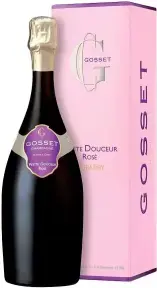 Шампанское Gosset Petite Douceur Rose Extra-Dry, gift box, 0.75 л